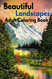 Beautiful Landscapes Adult Coloring Book