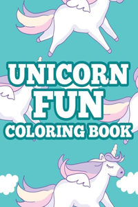 Unicorn Fun Coloring Book