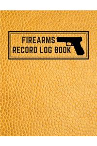 Firearms Record Log Book