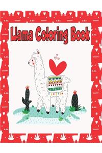 llama coloring book