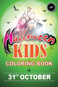 Halloween Kids Coloring Book