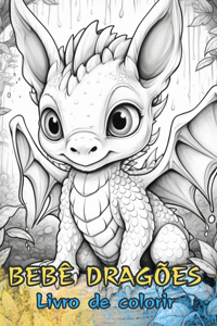 DRAGÕES BEBÊS Livro de colorir