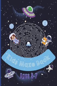 Kids Maze Book Ages 5-7