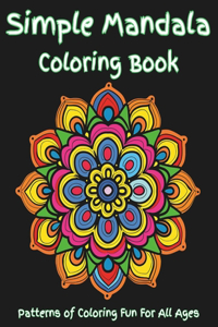 Simple Mandala Coloring Book