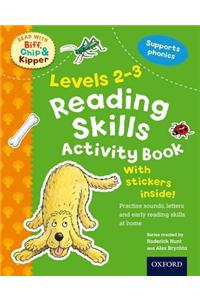 Oxford Reading Tree Read With Biff, Chip, and Kipper: Levels 2-3: Reading Skills Activity Book