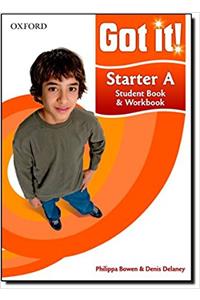 Got it! Starter Level Student Book A and Workbook with CD-ROM