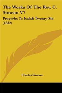 The Works Of The Rev. C. Simeon V7