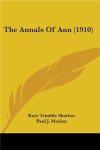 Annals Of Ann (1910)