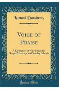 Voice of Praise: A Collection of New Songs for Gospel Meetings and Sunday Schools (Classic Reprint)