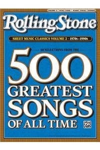 Rolling Stone Sheet Music Classics, Volume 2