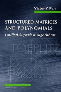 Structured Matrices and Polynomials