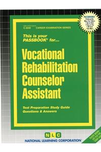 Vocational Rehabilitation Counselor Assistant