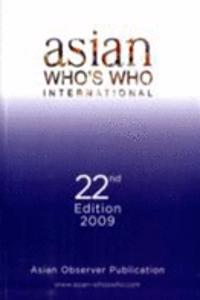 ASIAN WHOS WHO INTERNATIONAL