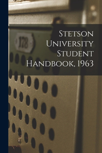 Stetson University Student Handbook, 1963