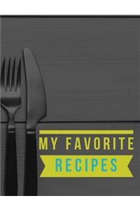 My Favorite Recipes