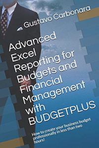 Advanced Excel Reporting for Budgets and Financial Management with BUDGETPLUS