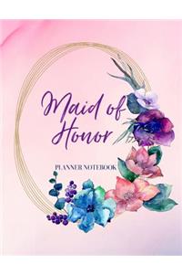Maid of Honor Planner Notebook