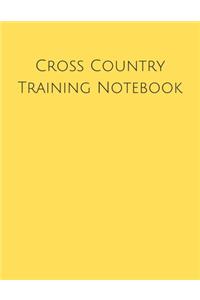 Cross Country Training Notebook