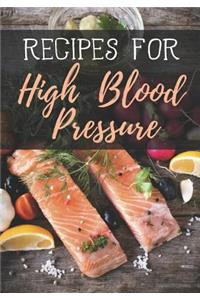 Recipes for High Blood Pressure