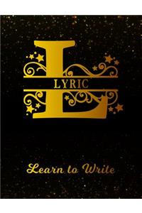 Lyric Learn To Write