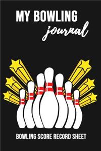 My Bowling Journal