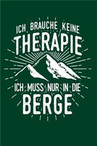 Therapie? Lieber Berge