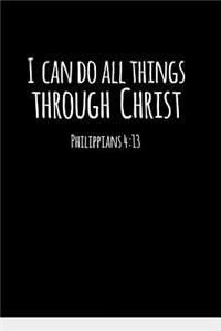I Can Do All Things Through Christ