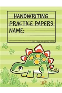 Handwriting Practice Papers