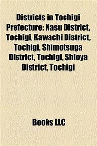 Districts in Tochigi Prefecture