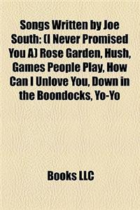 Songs Written by Joe South