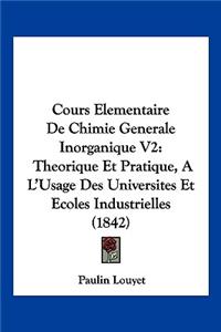 Cours Elementaire De Chimie Generale Inorganique V2