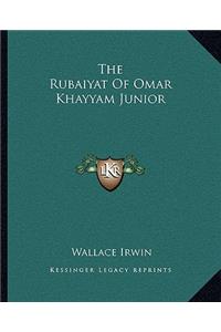The Rubaiyat Of Omar Khayyam Junior