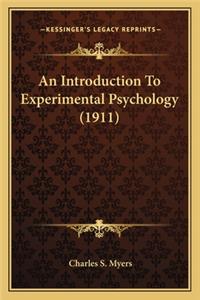 An Introduction To Experimental Psychology (1911)