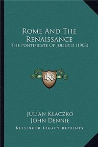 Rome And The Renaissance