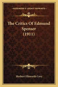 Critics of Edmund Spenser (1911)