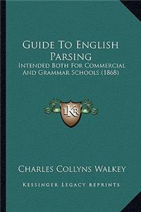 Guide to English Parsing