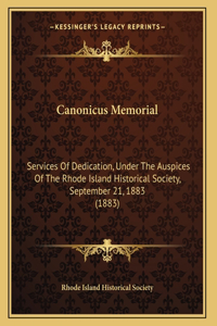 Canonicus Memorial