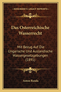Osterreichische Wasserrecht