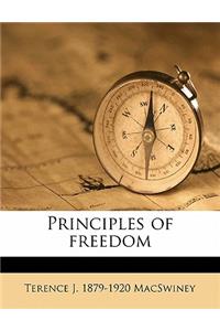 Principles of Freedom