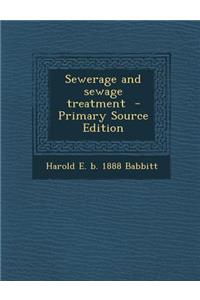 Sewerage and Sewage Treatment