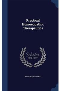 Practical Homoeopathic Therapeutics