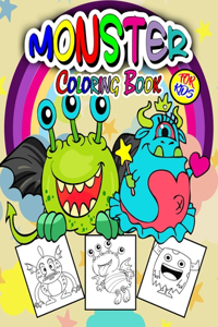 Monster Coloring Book For Kids