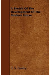 A Sketch Of The Development Of The Modern Horse