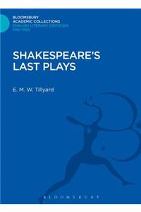 Shakespeare's Last Plays