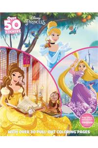 Disney Princess Coloring Floor Pad: With Over 30 Pull-Out Coloring Pages