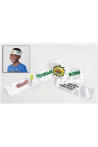 Vacation Bible School 2017 Vbs Hero Central Colorize-Your-Own Tie-On Headbands (Pkg of 12): Discover Your Strength in God!