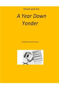 Novel Unit for A Year Down Yonder