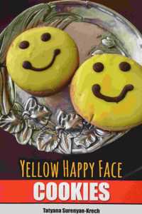 Yellow Happy Face Cookies