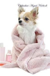 Chihuahua August Notebook Chihuahua Record, Log, Diary, Special Memories, to Do List, Academic Notepad, Scrapbook & More