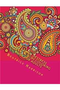 Relax and Destress Pattern Designs Coloring Book for Adults